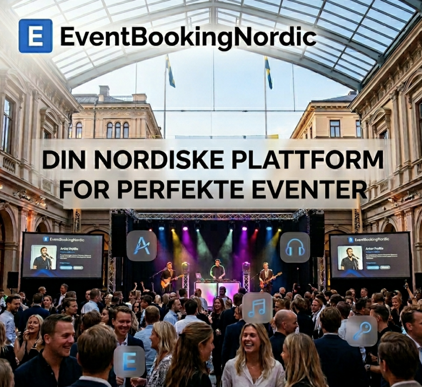 Slik bruker du eventbookingnordic til å finne den perfekte underholdningen